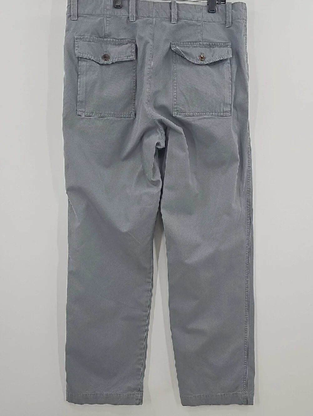 Banana Republic Men's Classic Straight Chino Pants - Gray Size 33/32